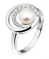 TFT Ring Parel En Zirkonia Zilver Gerhodineerd