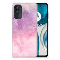 Smartphone hoesje Motorola Moto G52/G82 Pink Purple Paint