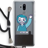 Zwaai: LG G7 Thinq Transparant Hoesje met koord