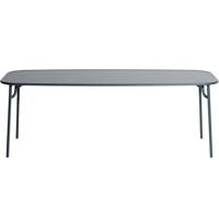 Petite Friture Week-end tuintafel 220x85 Grey Blue