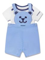guess kids Romper met print - Wit - thumbnail