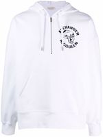 Alexander McQueen hoodie à imprimé tête de mort - Blanc Alexander McQueen hoodie à imprimé tête de mort - Blanc