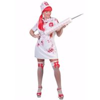 Tiener verkleedkleding bloederige verpleegster - thumbnail