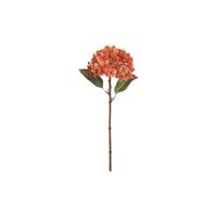 Countryfield Kunstbloem hydrangea oranje - thumbnail