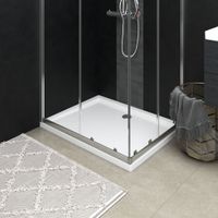 VidaXL Douchebak rechthoekig 80x100 cm abs
