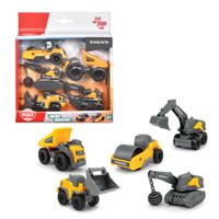 Dickie Toys Volvo Constructie Voertuigen 5 Stuks