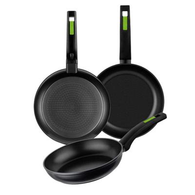 Pannenset Monix TP-8435092423253_240019_Vendor Groen Aluminium Bakeliet 26 cm 3 Onderdelen
