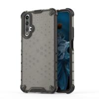 Voor Huawei Nova 5T schokbestendige honingraat PC + TPU case (grijs)