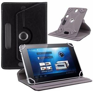 Universele Rotary Folio Case voor Tablets - 7 - Felroze