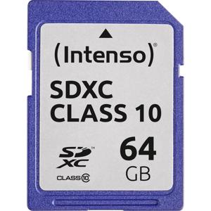 Intenso 3411490 SDXC-kaart 64 GB Class 10