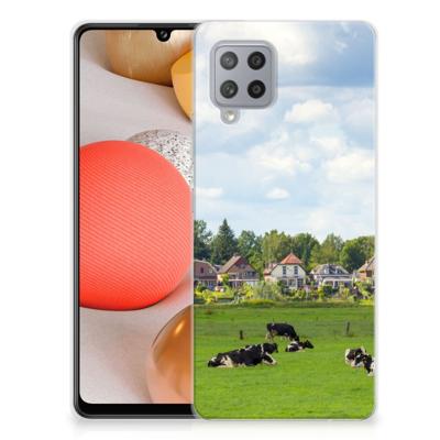 Samsung Galaxy A42 | TPU Hoesje | Koeien