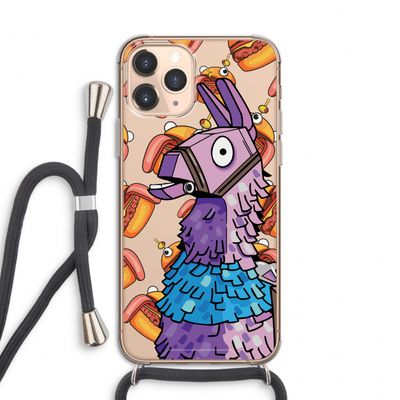 Loot Burger: iPhone 11 Pro Transparant Hoesje met koord