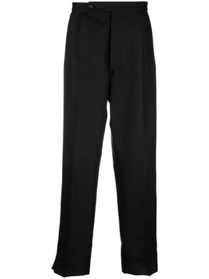 Maison Margiela pantalon de costume en mohair - Noir