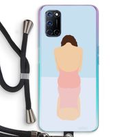 Mirror: Oppo A72 Transparant Hoesje met koord