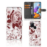 Hoesje Samsung Galaxy A21s Watercolor Flowers