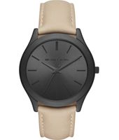 Horlogeband Michael Kors MK8510 Leder Beige 22mm Horlogeband Michael Kors MK8510 Leder Beige 22mm