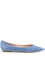 Stuart Weitzman ballerines Emilia en cuir - Bleu - thumbnail