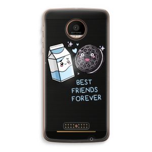 Best Friend Forever: Motorola Moto Z Force Transparant Hoesje