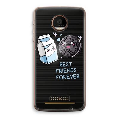 Best Friend Forever: Motorola Moto Z Force Transparant Hoesje