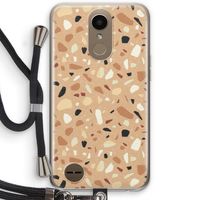 Terrazzo N°17: LG K10 (2017) Transparant Hoesje met koord