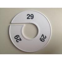 Maatring 11cm wit/zwart 29