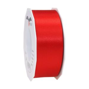 Cadeaulint/sierlint Satijn - 4 cm x 25 meter - rood - cadeaus inpakken - decoratie