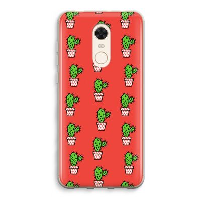 Mini cactus: Xiaomi Redmi 5 Transparant Hoesje