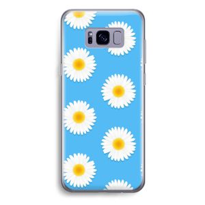 Margrietjes: Samsung Galaxy S8 Plus Transparant Hoesje