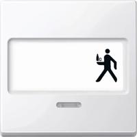 Merten 434719 Wisselschakelaar Afdekking System M Polar-wit 1 stuk(s)