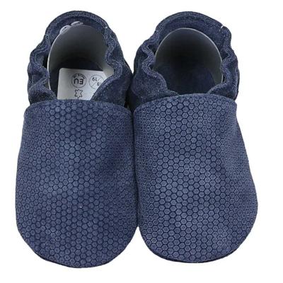 Hobea babyslofjes Blau Geprägt-18-19