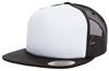 Flexfit FX6005FW Foam Trucker With White Front - Black/White/Black - One Size