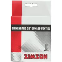 Simson binnenband 28 inch (32/37-622) dv 45 mm zwart