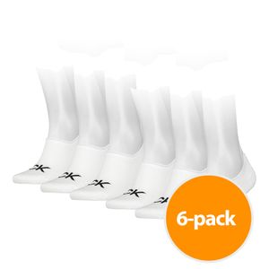 Calvin Klein Sokken Footie High Cut 6-Pack Wit-one size