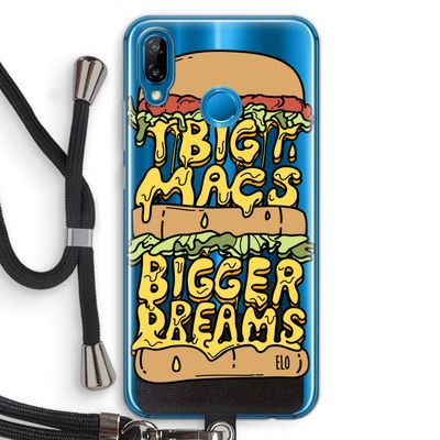 Big Macs Bigger Dreams: Huawei P20 Lite Transparant Hoesje met koord