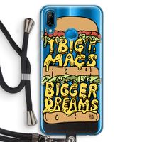 Big Macs Bigger Dreams: Huawei P20 Lite Transparant Hoesje met koord