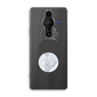 Marmeren cirkels: Sony Xperia Pro-I Transparant Hoesje