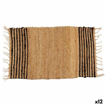 Tapijt 84862-CEEJAY Zwart Natuurlijk 60 x 90 cm (12 Stuks)
