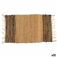 Tapijt 84862-CEEJAY Zwart Natuurlijk 60 x 90 cm (12 Stuks)