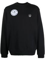 Raf Simons X Fred Perry sweat en coton à patch logo - Noir