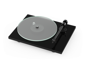 Pro-Ject T1 hoogglans platenspeler zwart