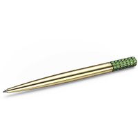 Swarovski 5618145 Pen Lucent ballpoint verchroomd goudkleurig-groen - thumbnail