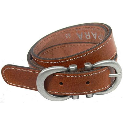 Leren Kampara riem Cuba 30505 Cognac-85cm
