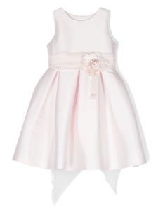 Mimilù robe sans manches à superposition en tulle - Rose