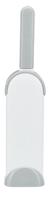Trixie Harenpluizenborstel met reinigingsstation wit / grijs