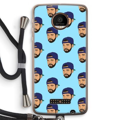 Drake Away: Motorola Moto Z Force Transparant Hoesje met koord