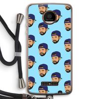 Drake Away: Motorola Moto Z Force Transparant Hoesje met koord