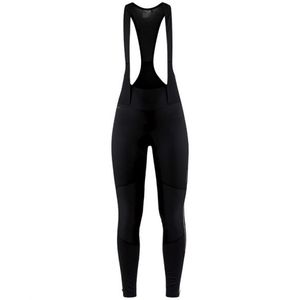 Craft Core Bike Subz wind bibtight fietsbroek zwart dames L