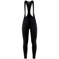 Craft Core Bike Subz wind bibtight fietsbroek zwart dames M