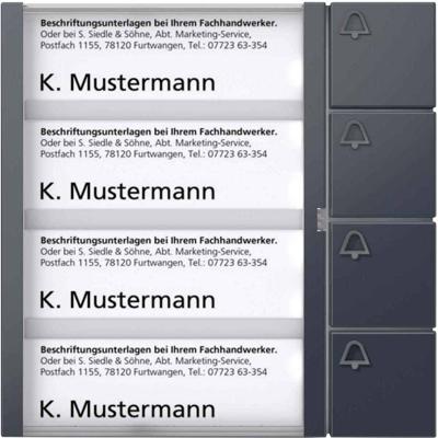 Siedle 210005000-00 Functiemodule voor Accessoires voor deurintercom Antraciet