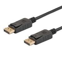 Savio CL-137 DisplayPort kabel 3 m Zwart